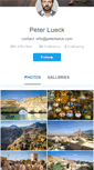 Mobile Screenshot of peterlueck.com
